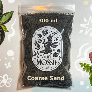 Basaltsand schwarz 2–5 mm 300 ml – Substratzusatz für Zimmerpflanzen