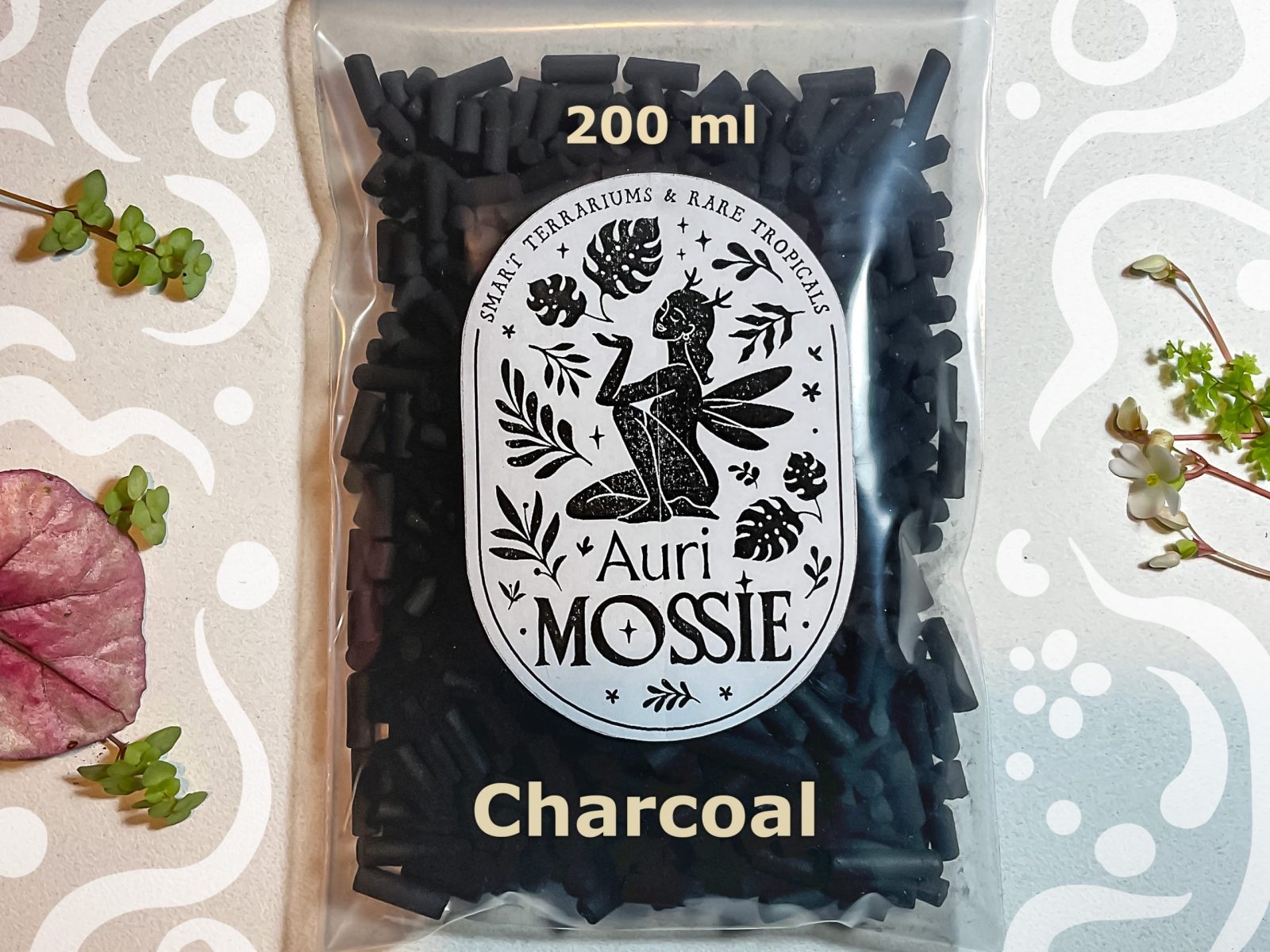 Aktivkohle Granulat 200 ml – Substratzusatz für Zimmerpflanzen und Terrarien