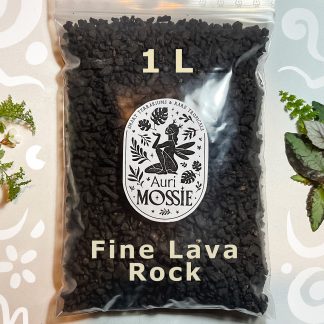 Schwarzes Lavagranulat 2–8 mm 1 Liter – Substratzusatz für Zimmerpflanzen