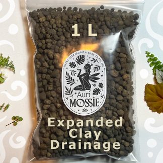 Blähton 4–10 mm Drainage LECA 1 Liter für Zimmerpflanzen im Beutel