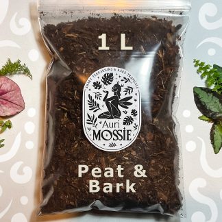 Torferde mit Pinienrinde – luftiges Zimmerpflanzen-Substrat 1 Liter
