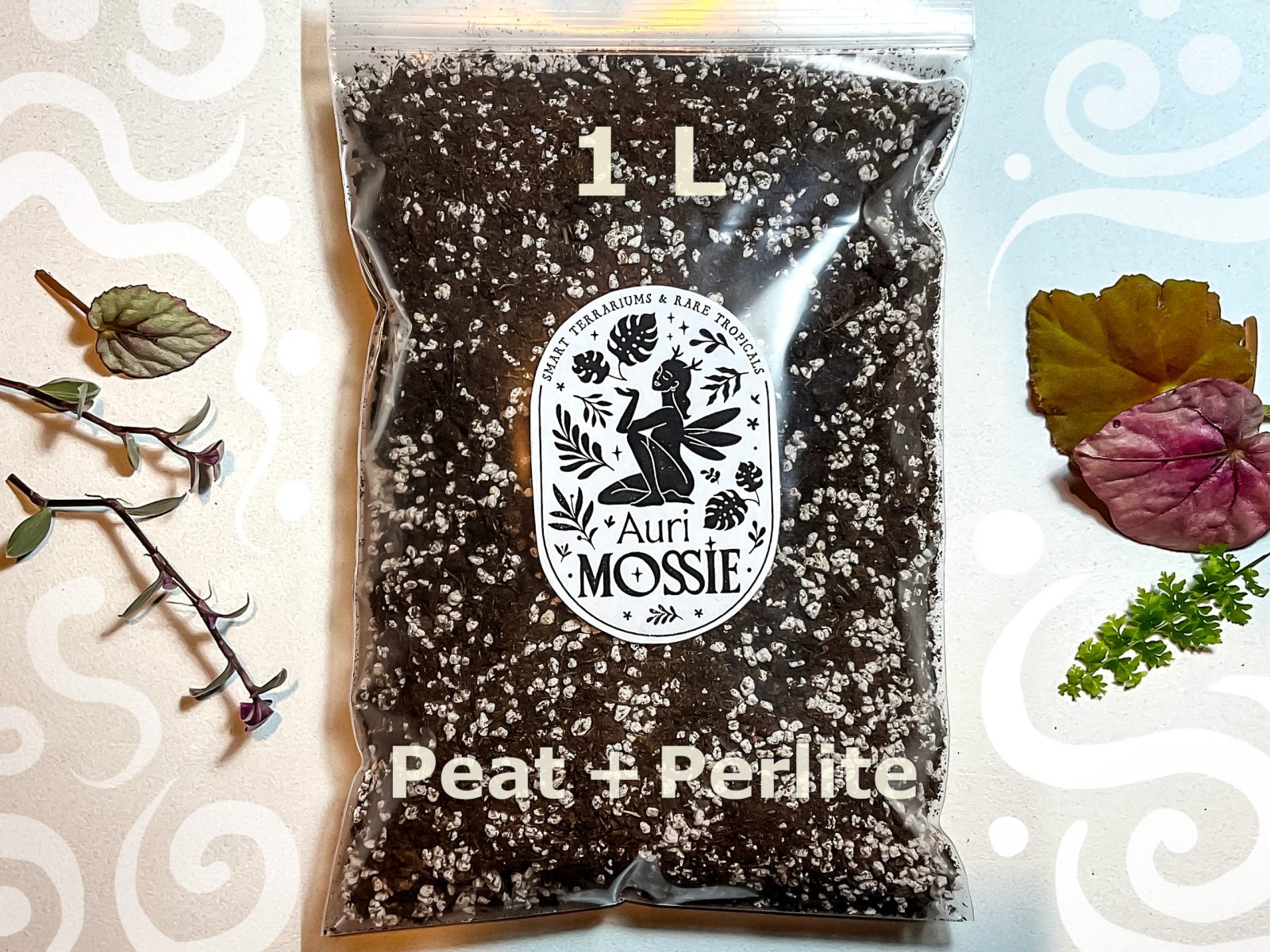 Torf-Perlit-Substrat 1 Liter für Zimmerpflanzen und Tropenpflanzen