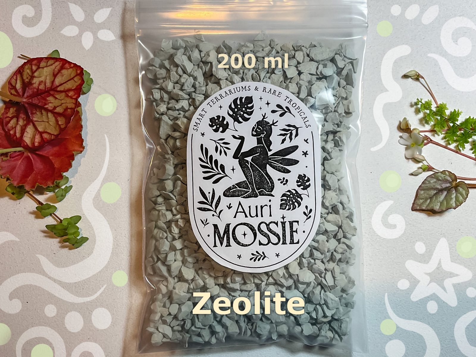 Zeolith 4–8 mm 200 ml mineralischer Substratzusatz für Zimmerpflanzen