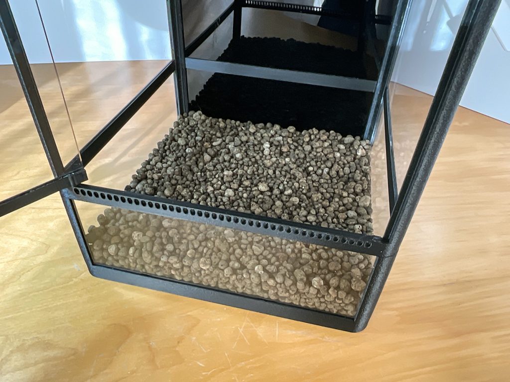 Drainageschicht anlegen