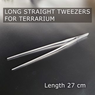lange Terrarium Pinzette 27 cm für Pflanzen einsetzen